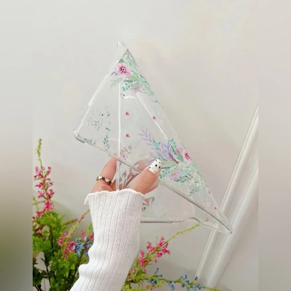 5/$10 | SHEIN | Flower Print Clear Case | Ipad Mini 4